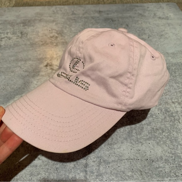 Lexus Light Pink Bling Rhinestone Bedazzled Hat Adjustable Cap main image 8